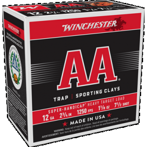 WINCHESTER Aa Super Handicap Load 12 Ga. 2.75 In. 1 1/8 Oz. 7.5 Shot 25 Rd.