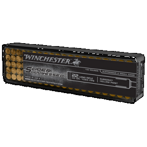 WINCHESTER Super Suppressed 22 Long Rifle Hollow Point 45 Grain 100 Rounds