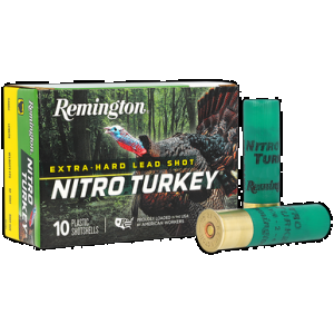 REMINGTON Nitro Turkey Extended Range Magnum Loads 12 Ga. 2.75 In. 1 1/2 Oz. 4 Shot 10 Rd.