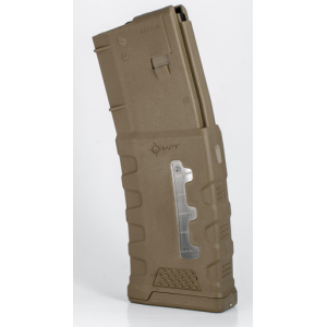 Mission First Tactical AR15 .223/5.56 Extreme Duty Magazine - Scorched Dark Earth | 30rd | Windowed