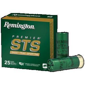 REMINGTON Ammunition 20250 Premier Sts 12 Gauge 2.75" 1 1/8 Oz 7.5 Shot 25 Rounds