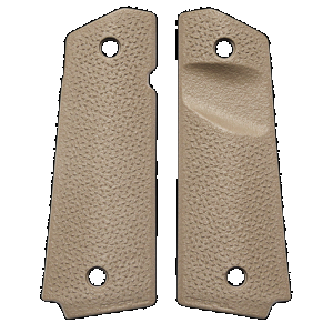 Magpul MAG544-FDE MOE Grip Panels Aggressive TSP Texture Flat Dark Earth Polymer for 1911 (Full Size)