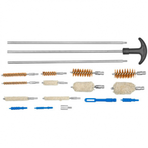 Gunmaster Universal Cleaning Kit in Re-Usable Clamshell-19 piece