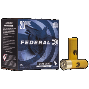 FEDERAL Game-shok Heavy Field Load 20 Ga. 2.75 In. 1 Oz. 7.5 Shot 25 Rd.