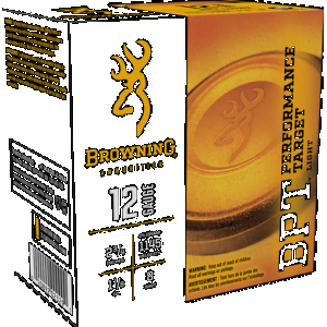 BROWNING Ammo B193611228 Bpt Performance Target Light 12gauge 2.75" 1 1/8oz 8shot 25 Rounds