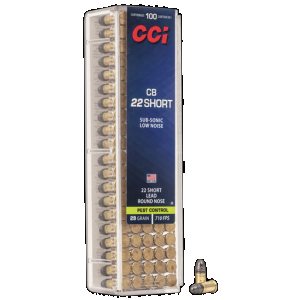 CCI Specialty Cb Rimfire Ammo 22 Short 29 Gr. Lead Round Nose 100 Rd.
