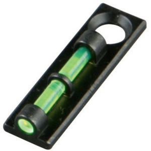 HiViz FL2005G Flame Bead Replacement Front Sight Black | Green Fiber Optic Front Sight Universal Threads