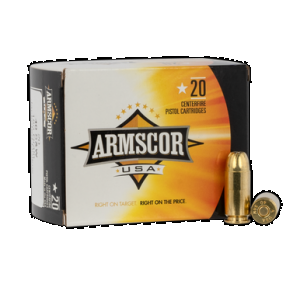 ARMSCOR Defense Pistol Ammo 40 S&w 180 Gr. Jhp 20 Rd.
