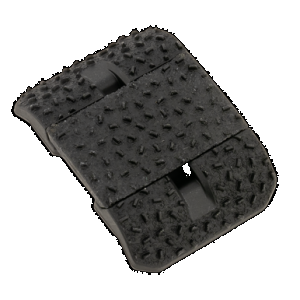 Magpul MAG1365-BLK Rail Covers Type 2 Half Slot for M-LOK, Black Aggressive Textured Polymer