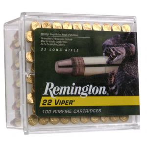 REMINGTON Viper 22 Long Rifle Truncated Cone Bullet 36 Grain 100 Rounds