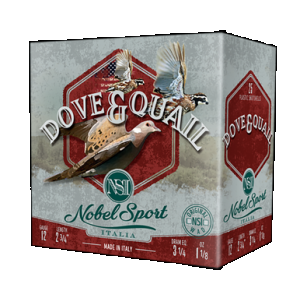 NOBEL/EUROSPORTS Llc Ansf128 Dove & Quail 12gauge 2.75" 1 1/8oz 8shot 25 Rounds