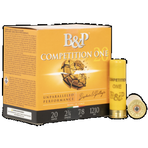 B&P Competition One Shotgun Loads 20 ga. 2.75 in. 7/8 oz. 1210 FPS 8 Shot 25 rd.