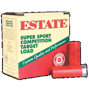 ESTATE Super Sport Competition Target Load 12 Ga. 2.75 In. 3 Dr. 1 Oz 7.5 Shot 25 Rd.