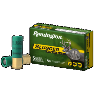 REMINGTON Slugger Rifled Slugs 12 Ga. 3 In. 1 Oz. Rifled Slug 5 Rd.