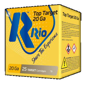 RIO Ammunition Tt209 Top Target 20 Gauge 2.75" 7/8 Oz 9 Shot 25 Rounds 8435101623261 158125
