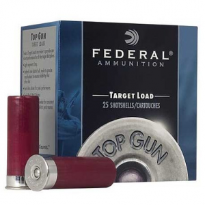 Federal Top Gun Shotgun Ammo 12 Gauge 2.75 in. 1 1/8 oz. 8 Shot 25 rd.