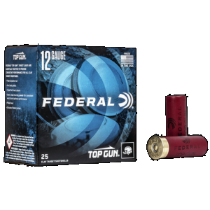 FEDERAL Top Gun Shotgun Ammo 12 Ga. 2.75 In. 2 3/4 Dr. 1 1/8 Oz. 8 Shot 25 Rd.