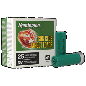 REMINGTON Ammunition 20244 Gun Club 12gauge 2.75" 1 1/8oz 7.5shot 25 Rounds