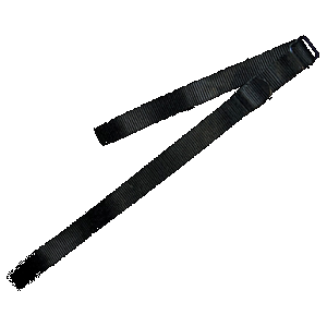 GrovTec US Inc GTSL40 Utility made of Black Nylon with 48" OAL, 1" W & Adjustable Design for Rifle/Shotgun