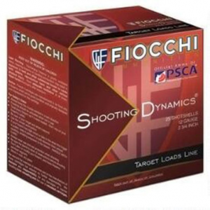 FIOCCHI Shooting Dynamics Shotgun Loads 12 Ga. 2.75 In. 1 1/8 Oz. 1250 Fps 7.5 Shot 25 Rd.