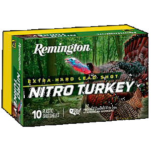 REMINGTON Nitro Turkey Extended Range Magnum Loads 12 Ga. 2.75 In. 1 1/2 Oz. 5 Shot 10 Rd.