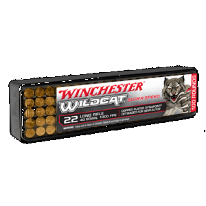 WINCHESTER Ammo Ww22lrssd Wildcat Super Speed 22lr 40gr Copper Plated Dynapoint 100 Rounds