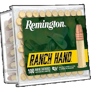 REMINGTON Ranch Hand 22 Long Rifle Plated Lead Round Nose 42 Grain 100 Rounds