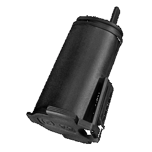 Magpul MAG056-BLK MIAD/MOE Battery Storage AR10/AR15/M4/M16/M110/SR25 Black Polymer