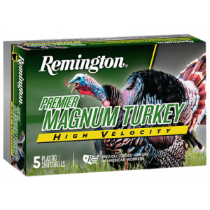 REMINGTON Ammunition 20119 Premier Magnum Turkey High Velocity 20 Gauge 3" 1 1/8 Oz 5 Shot 5 Rounds