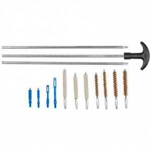 Gunmaster 14 Piece Universal Pistol Cleaning Kit in Re-usable Clamshell