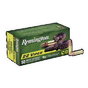 REMINGTON Viper 22 Long Rifle Plated Truncated Cone Bullet 36 Grain 50 Rounds