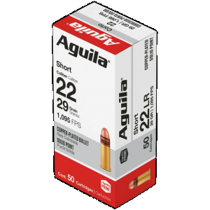 AGUILA Standard High Velocity 22 Long Rifle Solid 40 Grain 50 Rounds