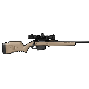Magpul MAG483-FDE Hunter 700 Stock Fixed with Aluminum Bedding & Adjustable Comb Flat Dark Earth Synthetic for Remington 700 LA