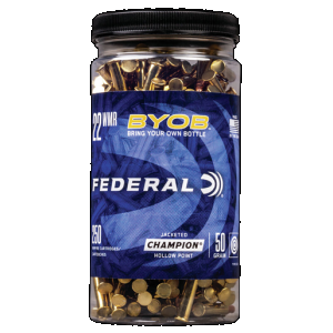 Federal Game Shok 22 Magnum Jacketed Hollow Point 50 Grain 250 Rounds