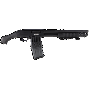 MOSSBERG 590m Shockwave Mag-fed 12ga, 15in. Barrel, 10rd, Bird's Head Grip - Black (50208)