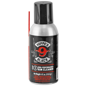 Hoppe's HBC4A Black Aerosol Gun Cleaner 4 oz with Extension Tube