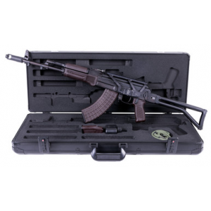 ARSENAL SAM7SF 7.62x39mm, 16.3in. Barrel, 30rd, Side Folding Stock, Plum Furniture, SM-13 Rail & Hard Case - Black