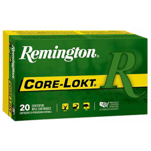 REMINGTON Core-lokt 6.5 Creedmoor Pointed Soft Point 140 Grain 20 Rounds
