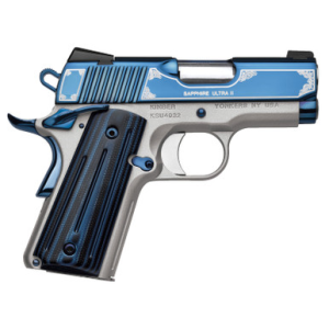 Kimber Sapphire Ultra II 45 ACP 3 in 8 Rounds Bright Blue PVD Coating