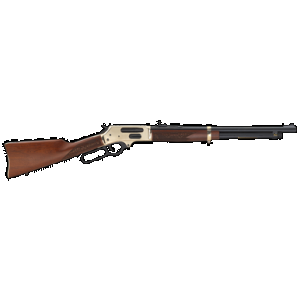 Henry H024410 Side Gate 410 Gauge 19.8" 5 Rounds Polished Brass Walnut