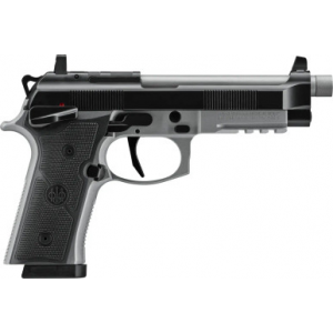 Beretta 92XI Tactical 9mm Luger 5.1 Threaded Barrel 18 Rounds Silver Cerakote Finish