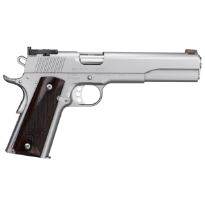 Kimber Kimber Mfg.,inc 3000373 Stainless Target LS 45ACP 7+1 6" Ramped Barrel Satin Silver Stainless Steel Slide Rosewood Grip - $1054.69 at Shooting Surplus