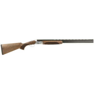 CZ Redhead Premier 20 Gauge 28in 2 Round Gloss Black Chrome Barrel Silver Satin Chrome Finish Turkish Walnut Stock