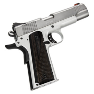 Kimber Mfg.,inc 3700593 Stainless LW Arctic 45ACP 8+1 5" Front Serrations Stainless Slide Smooth/Checkered Black/Gray Laminate Grip