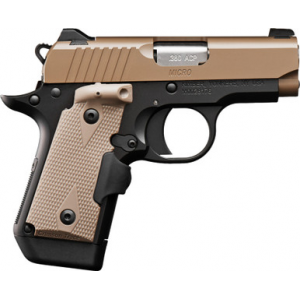 Kimber Micro Desert Night Pistol 380 ACP 2.75 in. Desert Tan w/ Laser Grip 6 rd.