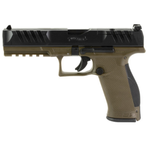 Walther PDP Full Size Optic Ready Pistol 9mm 5 in. Two-Tone Green 18 rd.