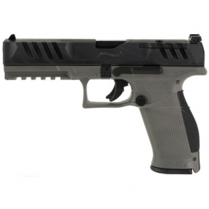 WALTHER Pdp Full Size Optic Ready Pistol 9mm 5 In. Two-tone Grey 18 Rd.