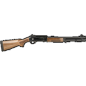 Military Arms Corporation MAC 1014 Wood, 12GA, 18.5in. Barrel, 5rd, Wood Stock & Forend - Black (21000155)