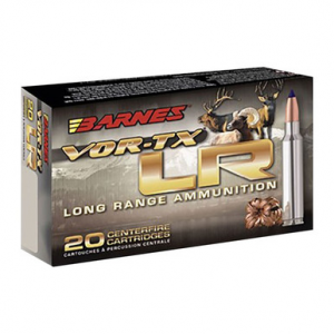 BARNES Vor-tx Long Range Rifle Ammo 30-06 Sprg. 175 Gr. Lrx Boat Tail 20 Rd.