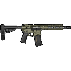 RADIAN WEAPONS Model 1 Pistol, 300 Blackout, 9in. Barrel, 30rd, No Brace, Dead Air QD Flash Hider - ODG (R0505)